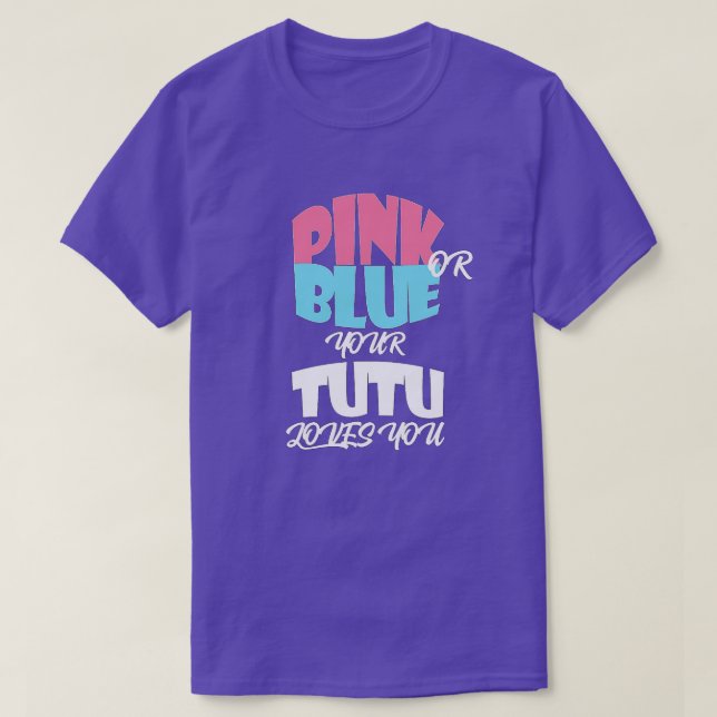1 - Baby Gender Reveal for TUTU essentiel T-Shirt (Design vorne)