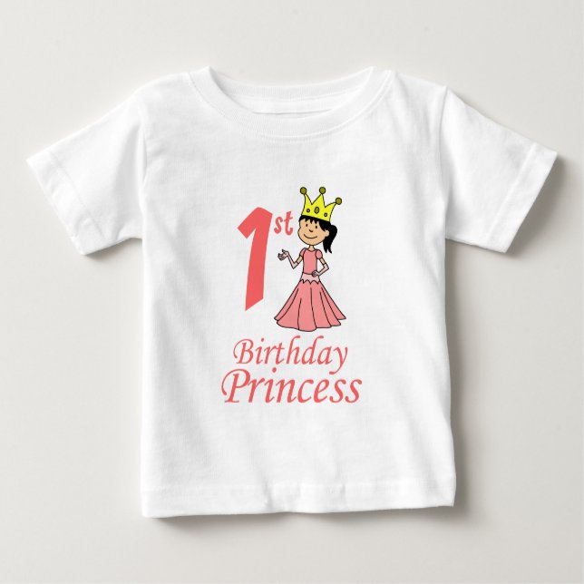 1. Baby Princess Baby T-shirt (Vorderseite)