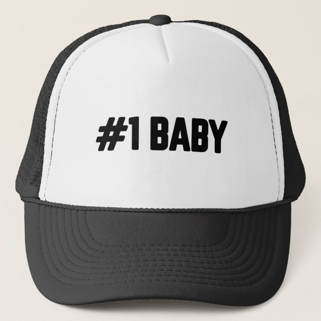 #1 Baby Truckerkappe (Vorderseite)