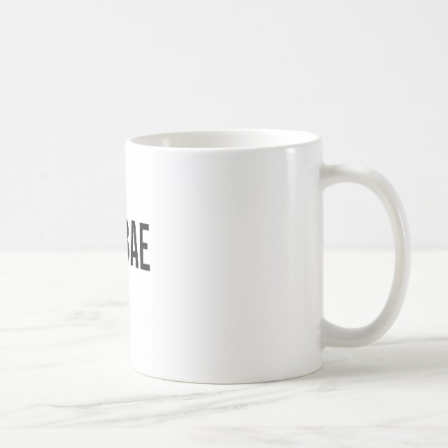 #1 BAE süße Geschenk-Kaffee-Tasse Kaffeetasse (Rechts)