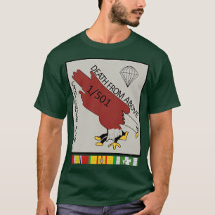 1. Bataillon 501. Parachute Infanterie-Regiment Ca T-Shirt