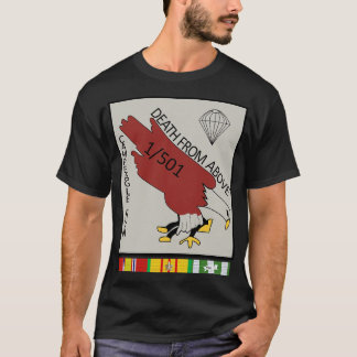 1. Bataillon 501. Parachute Infanterie-Regiment Ca T-Shirt