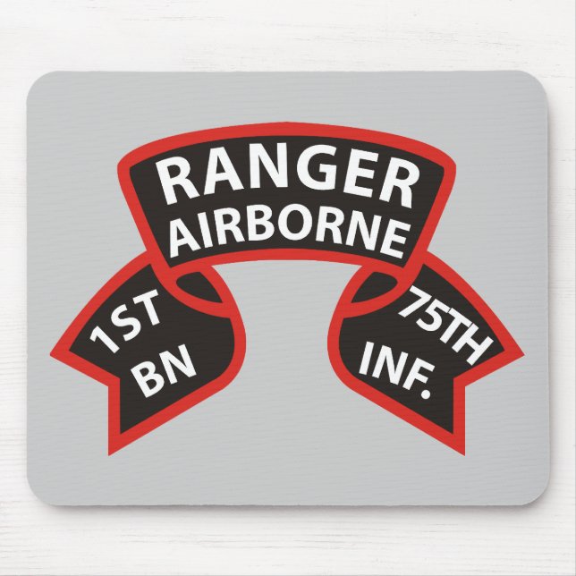 1. Bataillon 75. Infanterie-Ranger A/B Mousepad (Vorne)