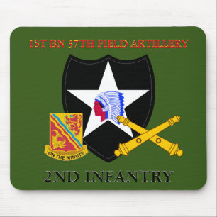 1. BATTALION 37. FELDKÜNSTLER 2. INFANTRY  MOUSEPAD
