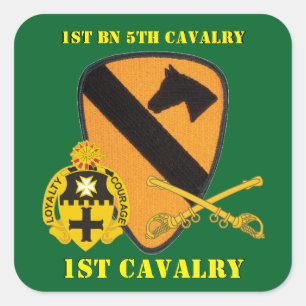 1. BATTALION 5. CAVALRY 1. CAVALRY STICKERS
