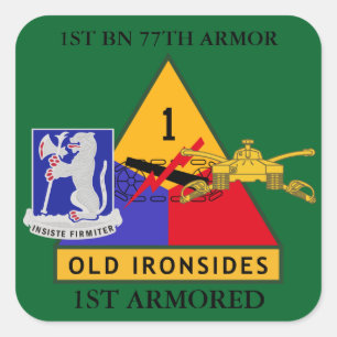 1. BATTALION 77. ARMOR 1. ARMORED STICKERS