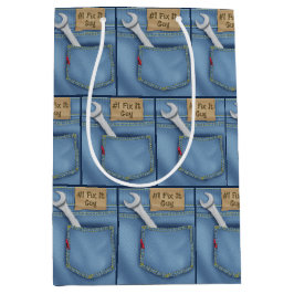 1 Beheben Sie den Typ-Schlüssel in Jean Pocket Mittlere Geschenktüte