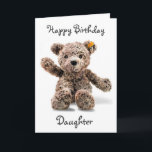 *1. BIRTHDAY WISH* DAUGHTER Card Karte<br><div class="desc">SAGEN SIE IHREN ***DAUGHTER*** "MIT DIESER ADORABLE CARD" NATÜRLICH (LOL),  DASS SIE SICH EINEN "SEHR GLÜCKLICHEN 1. GEBURTSTAG" UND MIT DIESEM ADORABLE ALTEN,  SCHNELLEN TEDDY BAR WÜNSCHEN MÖCHTEN. VIELEN DANK FÜR DAS STOPPEN VON 1 MEINER 8 STORES!!!!</div>