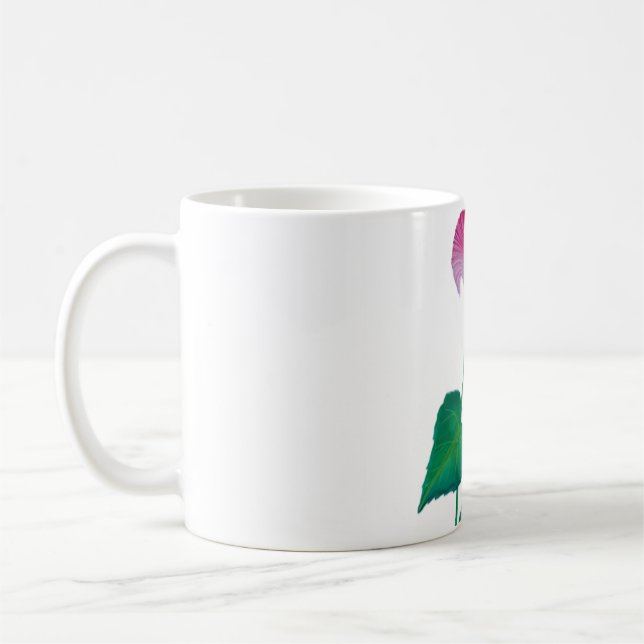 1. "Blossom Brew: Blume Print Coffee Cup" 2. " Kaffeetasse (Links)