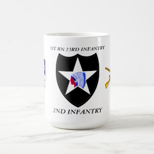 1. BN 23RD INFANTRY 2ND INFANTRY DIV.TASSE KAFFEETASSE