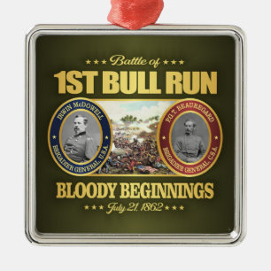 1. Bull Run (FH2) Ornament Aus Metall