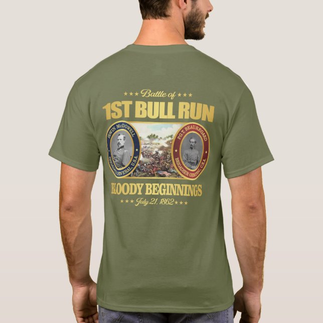 1. Bull Run (FH2) T-Shirt (Rückseite)