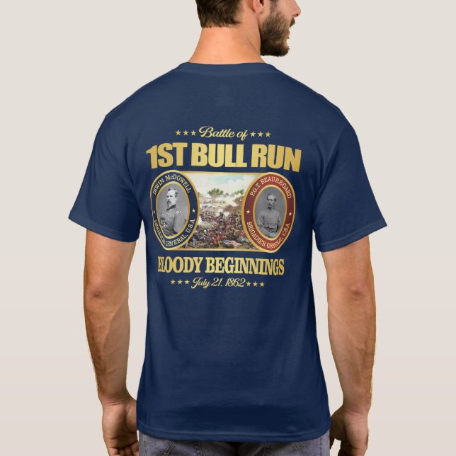 1. Bull Run (FH2) T-Shirt (Rückseite)