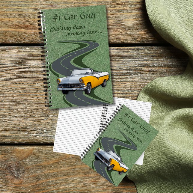 #1 Car Typ Classic Car Notebook Notizbuch (Von Creator hochgeladen)