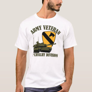 1. Cav Armee-Tierarzt - Behälter M1 T-Shirt