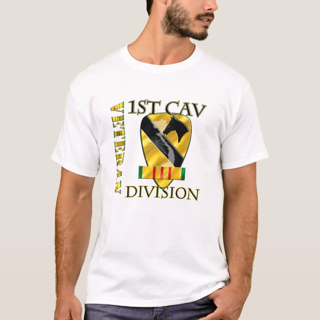 1. Cav Div. VIETNAM VETERAN T-Shirt (Vorderseite)