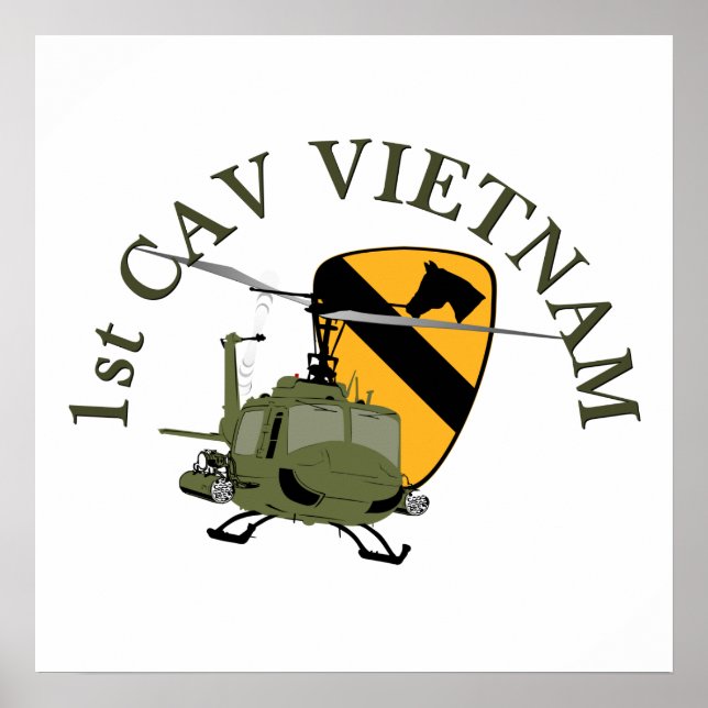 1. Cav Vietnam Poster (Vorne)