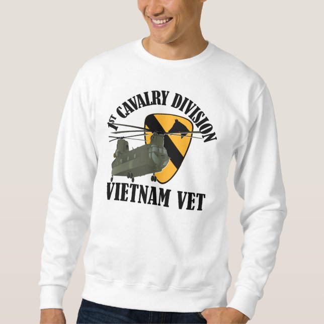 1. Cav Vietnam Tierarzt - CH-47 Sweatshirt (Vorderseite)