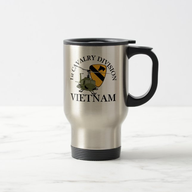 1. Cav Vietnam Tierarzt Reisebecher (Rechts)