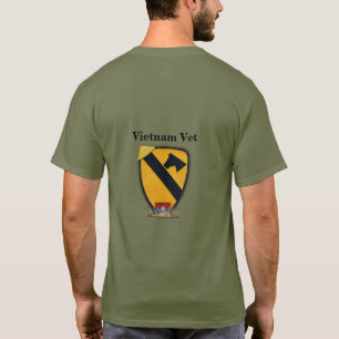 1. Cavalry Cav Airmobile Erste-Team Veteranen T-Shirt