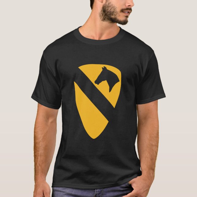 1. Cavalry Division - First Team (Vereinigte Staat T-Shirt (Vorderseite)
