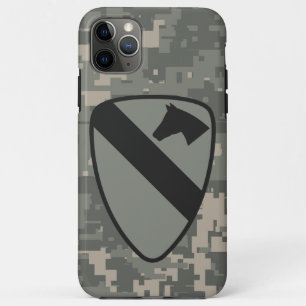 1. Cavalry Division iPhone Case ACU