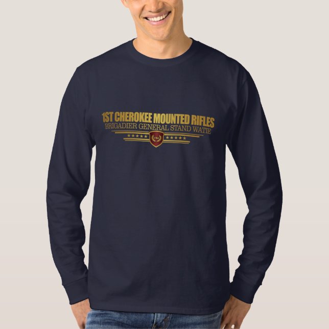 1. Cherokee Mountain Rifles T-Shirt (Vorderseite)