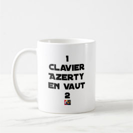 1 CLAVIER AZERTY DAVON VALUE 2 - Wortspiele Tasse