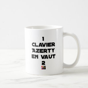 1 CLAVIER AZERTY DAVON VALUE 2 - Wortspiele Tasse