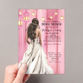 1 Corinthians 13:13 Bridal Shower Invitation Acryleinladungen
