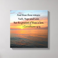 1 CORINTHIANS 13:13 SONNENRISE-FOTO