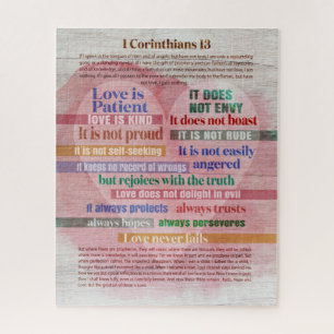 1 Corinthians 13 - Love Puzzle