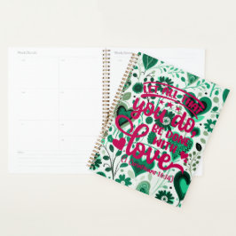 1 Corinthians 16:14 Planer