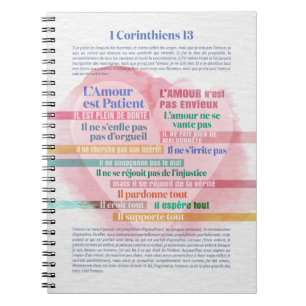 1 Corinthiens 13, Hymne à l’Amour Notizblock