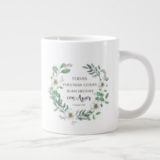 1 Corintios mug Jumbo-Tasse