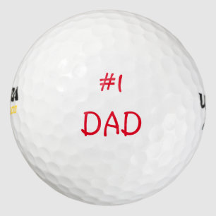 #1 DAD/Wilson ultra 500 Abstands-Golfball Golfball