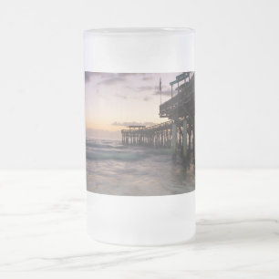 1. Dawn Cocoa Pier Frosted Glass Bierkrug Mattglas Bierglas