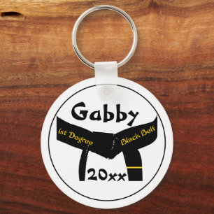 1. Degree Black Belt Schlüsselanhänger