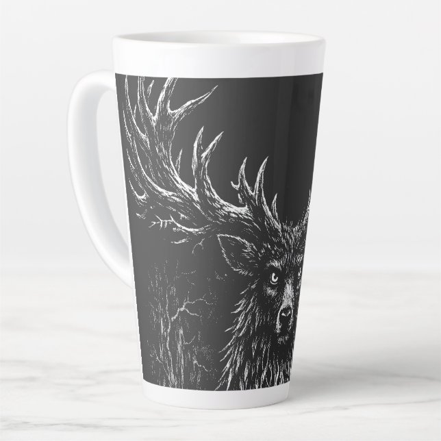 1. Der Schattenhirsch von BurnsInHell Milchtasse (Linke Ecke)