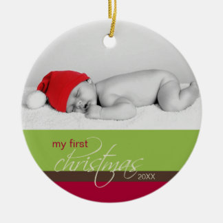 1. der Weihnachtsbrauch-Verzierung des Babys Keramik Ornament