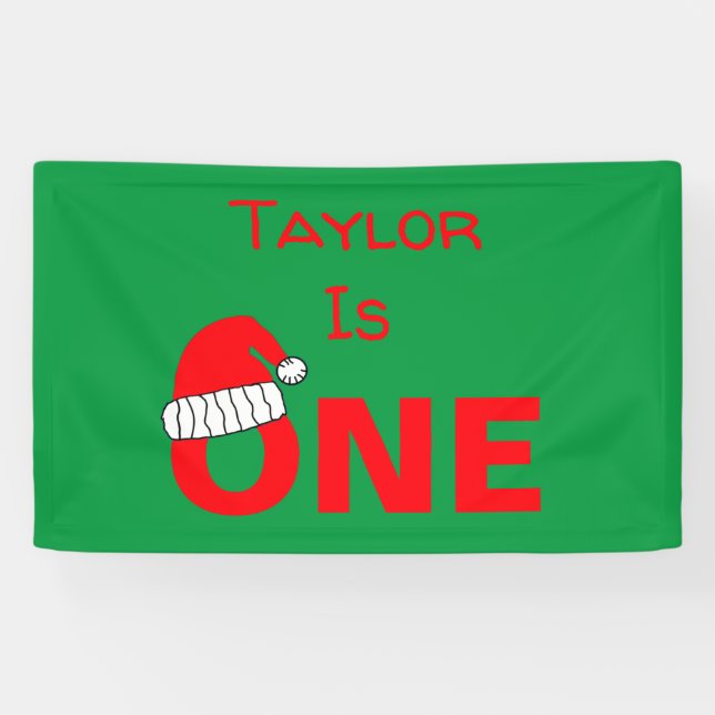 1. Dezember Geburtstag Banner (Horizontal)