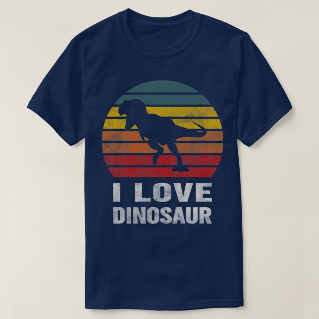 1 Dinosaurier T-Shirt (Design vorne)