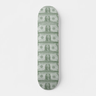 1 Dollarschein-Skateboard Skateboard