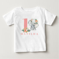 1. Elefantengeburtstag T - Shirt