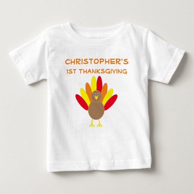 1. Erntedank Baby T-shirt (Vorderseite)