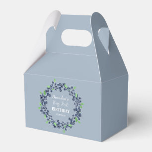 1. Erster Geburtstag Party Blaubeere Baby Junge Geschenkschachtel