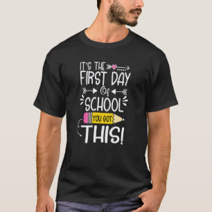 1. Erster Schultag für Lehrer Jungen Mädchen ns T-Shirt