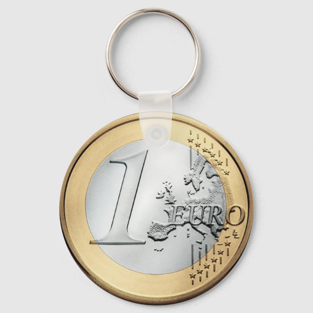 1 Euro-MÜNZEN Schlüsselanhänger (Vorderseite)