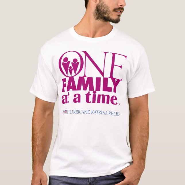 1 Familien-auf einmal T - Shirt (Vorderseite)