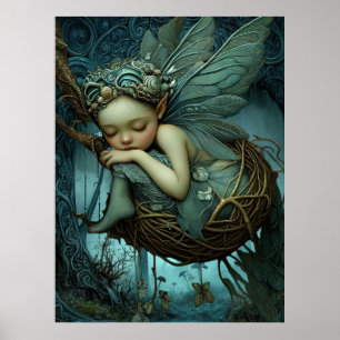 *~* 1 FD3 Verzauberung Nymph Spirit Fantasy Poster